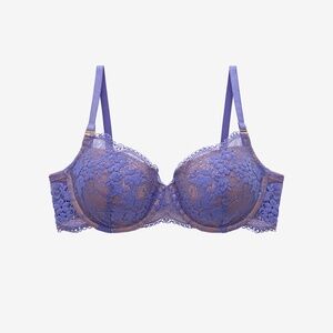 ThirdLove All Day Lace T-Shirt Bra Size 40Bdenim / 40B